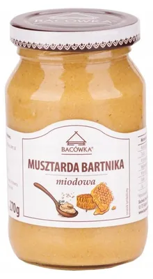 Zdjęcie produktu dla Musztarda Bartnika miodowa 270g Bacówka