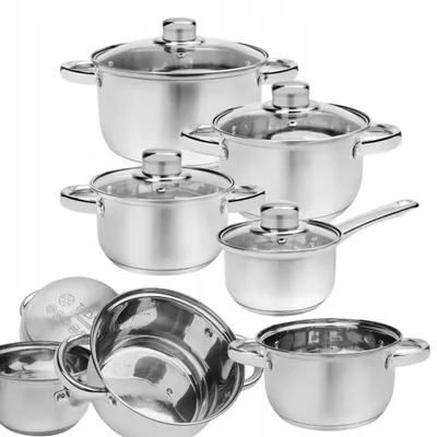 Produktbild von Topfset aus Edelstahl, Topfset + kleiner Topf Bahama Tadar G6SU-9FX8 20 cm