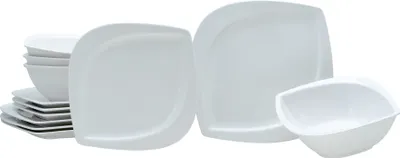 Produktbild von CreaTable, 11443, Melbourne Creme, Tellerset 12-tlg, Porzellan