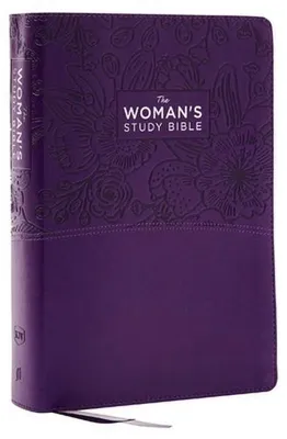 Immagine prodotto di KJV, The Woman's Study Bible, Purple Leathersoft, Red Letter, Full-Color Edition, Comfort Print