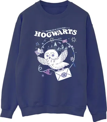 Zdjęcie produktu dla Bluza damska Harry Potter – „Letter From Hogwarts” BI21290 (S) (granatowa)