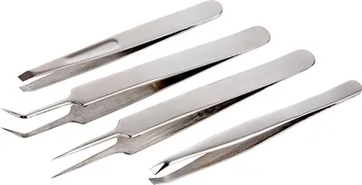 Produktbild von Creativ Company Pinzetten-Set Spielzeug 9-12 cm 4-teilig Präzision