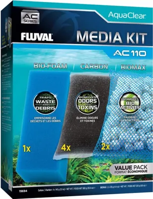Immagine prodotto di Set di ricarica per la manutenzione del FILTRO Fluval AC110