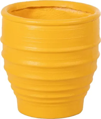 Produktbild von Blumentopf Gelb 49,3 x 49,3 x 51 cm