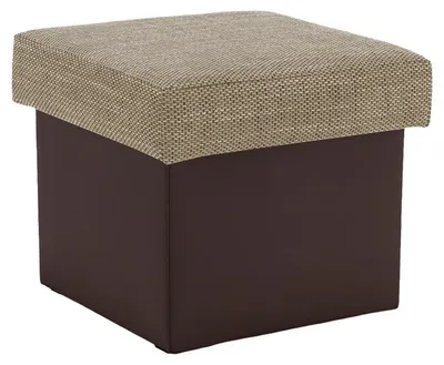 Produktbild von nabbi Schemel T3 - cappuccino / dunkelbraun