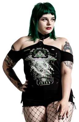 Produktbild von Killstar Gothic Top - Illuminated Choker L