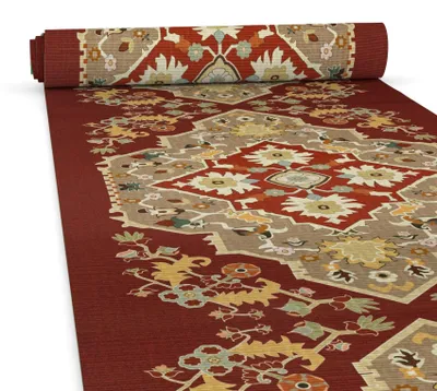 Produktbild von ANRO Küchenläufer SPRINTY Bunt 280x52 cm rutschfest Textil