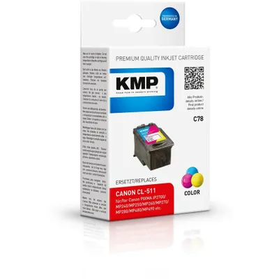 Produktbild von KMP C78 Tintenpatrone color kompatibel mit Canon CL-511