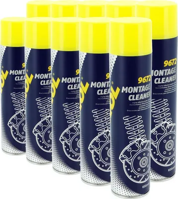 Produktbild von 10x Bremsenreiniger Montage Cleaner 600 ml Typ 9672
