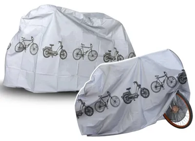 Image de Housse à velcro Leantoys pour trottinette, en matériau imperméable, 210 x 100 x 64 cm