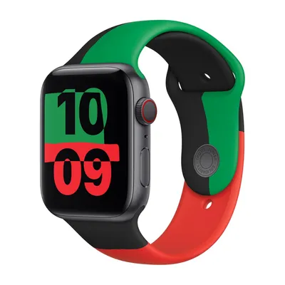 Image de Apple Sportarmband 44mm Black Unity 3J026ZM/A