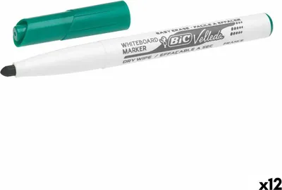 Produktbild von BIC 9581681, 12 Stück(e), Grün, Feine Spitze, Mehrfarbig, Rund, 1,4 mm