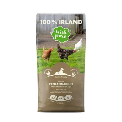 Produktbild von Irish Pure - Trockenfutter Senior - Irisches Freiland-Huhn - 12 kg