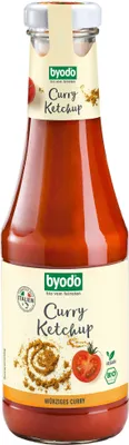 Produktbild von GLUTENFREIER -CURRY-KETCHUP 500 ml – BYODO