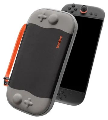 Produktbild von tomtoc Slim Tasche für Nintendo Switch 2, Schutz nach Militärstandard – Sesam, Größe Nur für Nintendo Switch 2