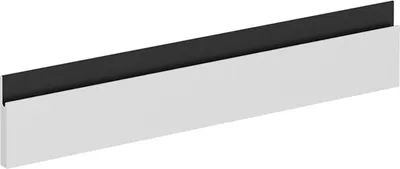 Produktbild von Küchenfront Vicco R-Line Weiß 59.6 x 11.2 cm Möbelfront für den Herdumbauschrank, Model 39497