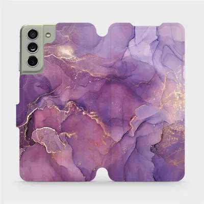Produktbild von Handyhülle mit klappe für Galaxy S21 FE, Mobiwear Book, Violett