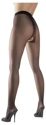 Immagine prodotto di Panty nero con Kruis aperto