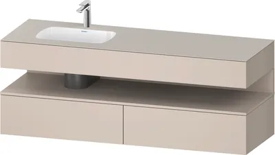 Produktbild von DURAVIT QA4795091910000 QTG EWT KWTU 1600 Wß Hgl. Be