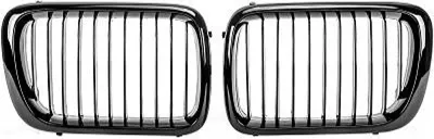 Produktbild von DIEDERICHS 1213641 Kühlergrill Frontgrill für BMW 3 Limousine (E36) Schwarz Glänzend