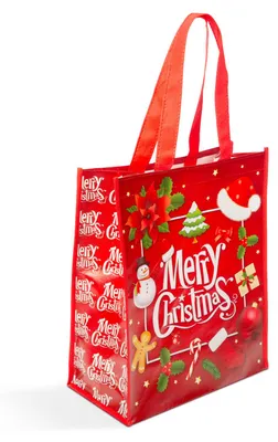 Zdjęcie produktu dla Torba na prezenty świąteczne - Wesołych Świąt - 27 x 33 x 12 cm