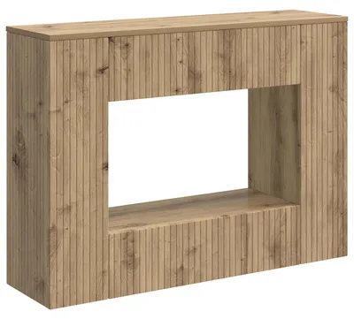 Obrázek produktu pro vidaXL Konzolový stolek Artisan – dub 101 x 29 x 74 cm Dřevotřísková deska