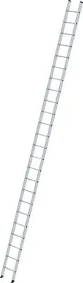 Produktbild von Günzburger Steigtechnik Sprossen-Anlegeleiter mit Standard-Traverse 24 Sprossen - 010124