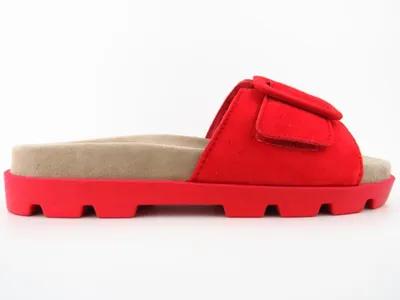Produktbild von Rohde Velour kiss Pantolette Rot : 38