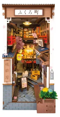 Zdjęcie produktu dla Miniaturowy domek dla lalek "zrób to sam", projektowanie kwiatów, łatwy montaż, TGB11