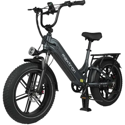 Produktbild von E-Bike MAXTURN Camel - Motor 250W Batterie 48V18AH 20" Hydraulische Scheibenbremse - Grau
