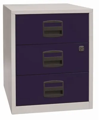Produktbild von BISLEY Schubladenschrank PFA Maße: 41,3 x 52,8 x 40 cm (B x H x T) Werkstoff: Stahl