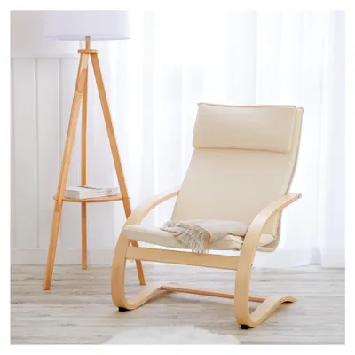 Produktbild von Relaxsessel Schwingstuhl mit Armlehne in Beige Creme