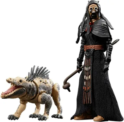 Zdjęcie produktu dla Star Wars: The Book of Boba Fett Vintage Collection Actionfiguren Tusken Warrior & Massiff 10 cm