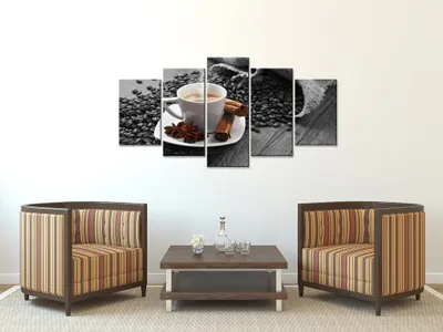 Immagine prodotto di Immagine acustica cucina 200x100 cm immagini schiuma acustica ad alte prestazioni fonoassorbente isolamento acustico tela 5 pezzi parete immagine stanza acustica isolamento acustico 030207-36