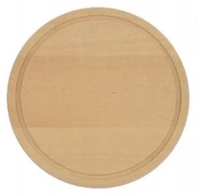 Obrázek produktu pro Krájecí prkénko 25 cm kulaté bukové