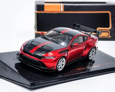 Obrázok produktu pre Ixo Models MOC344 Ford Mustang GTD 2025 tmavo červená 1:43