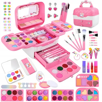 Produktbild von Kosmetikkoffer LaCreativa rosa für Kinder mit Zubehör