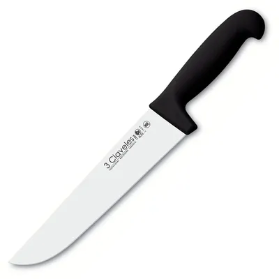 Stechmesser 20 cm, gebogene Klinge, Edelstahl, PP-Griff