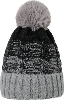 Produktbild von Leoberg Uni Norweger-Strickmütze in verschiedenen Designs & Farben - Wintermütze für Damen und Herren in 176191-grau-schwarz-85