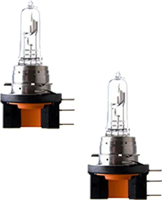 Image de 2 ampoules à incandescence H15, 12 V, culot T15, PGJ23t-1 Johns