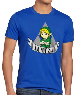 Produktbild von style3 I am not Herren T-Shirt link gamer