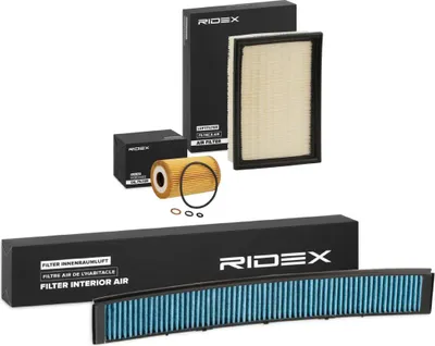 Produktbild von RIDEX Filterset Inspektionspaket Filtersatz für BMW 3 Limousine (E46) 3 Touring (E46) 3 Coupe (E46)