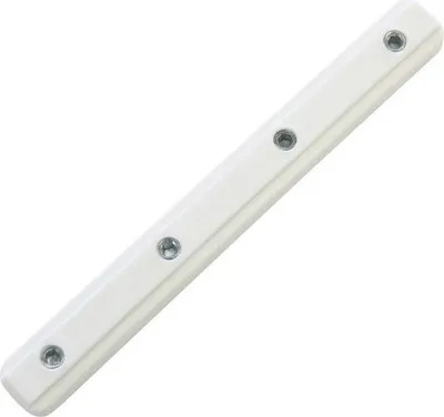 Obrázek produktu pro Spojka alu kolejniček 1 drážková, bílá