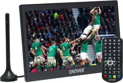 Produktbild von Denver LED-1033, 25,6 cm (10.1"), 1024 x 600 Pixel, HD, LED, DVB-T2, Schwarz