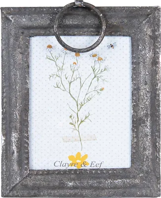 Produktbild von Clayre & Eef Bilderrahmen 20x16 cm Grau Eisen