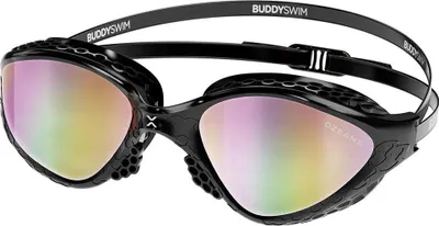 Produktbild von Buddyswim Ozeanx Mirror Schwimmbrille Schwarz  Schwarz One Size