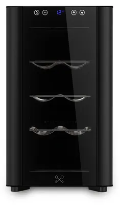 Produktbild von Les Petits Champs Weinkühlschrank CAVSB8 Schwarz, 8 Flaschen, Kapazität 23L
