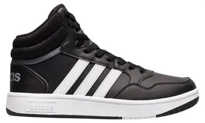 Produktbild von Adidas - Kinder Sneaker "Hoops 3.0" PP5022 (39 EU) (Schwarz/Weiß)