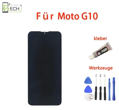 Produktbild von Für Motorola Moto G10 XT2127 LCD Display Touch Screen Bildschirm Schwarz
