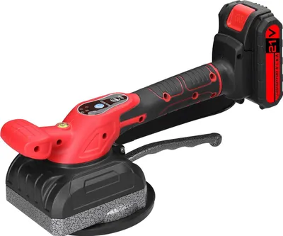 Obrázek produktu pro 21V dlaždicový obkladač s vysokou kapacitou nakládání stěnových podlahových dlaždic Vibrační nástroj pro domácí dekoraci Užitkové nářadí s rozšířenou přísavkou